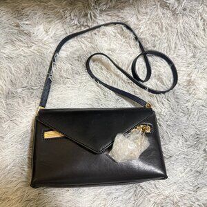 【Rare】Chloe Black&Navy Cassie Leather Shoulder Bag (retail $1290）